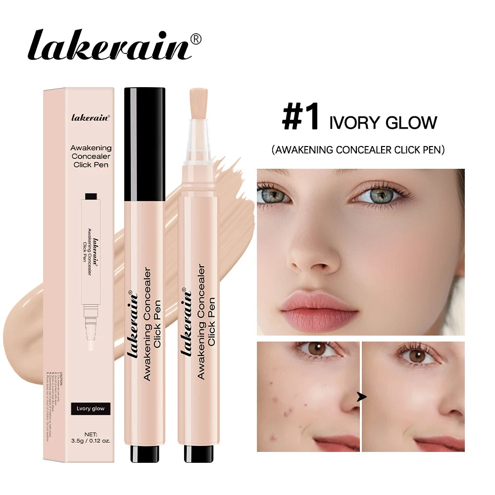 Waterproof Awakening Concealer Click Pen for Natural Brightening Coverage