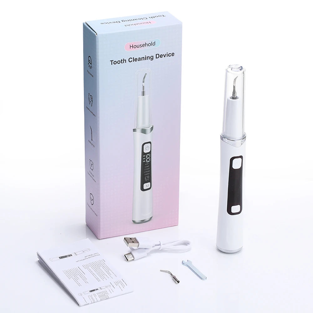 Ultrasonic Electric Teeth Tartar and Plaque Remover for Home Dental Care - 19