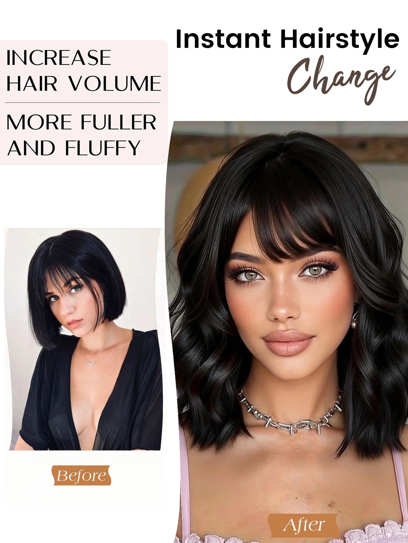 Volumizing Clip-In Hair Extensions for Instant Fuller Hair - 9