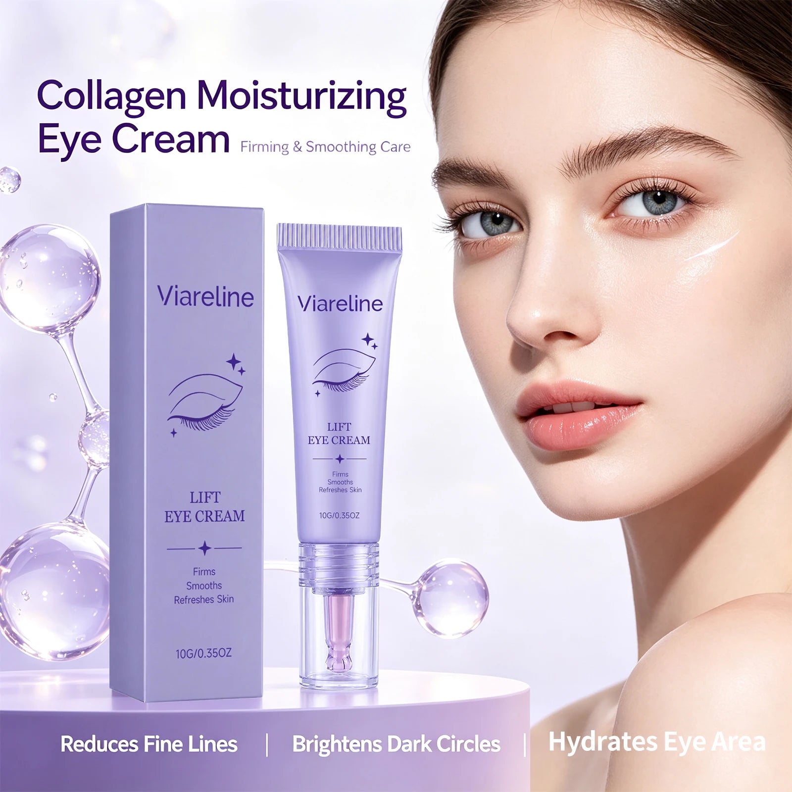 Lifting Eye Cream for Fine Lines and Dark Circles - 4