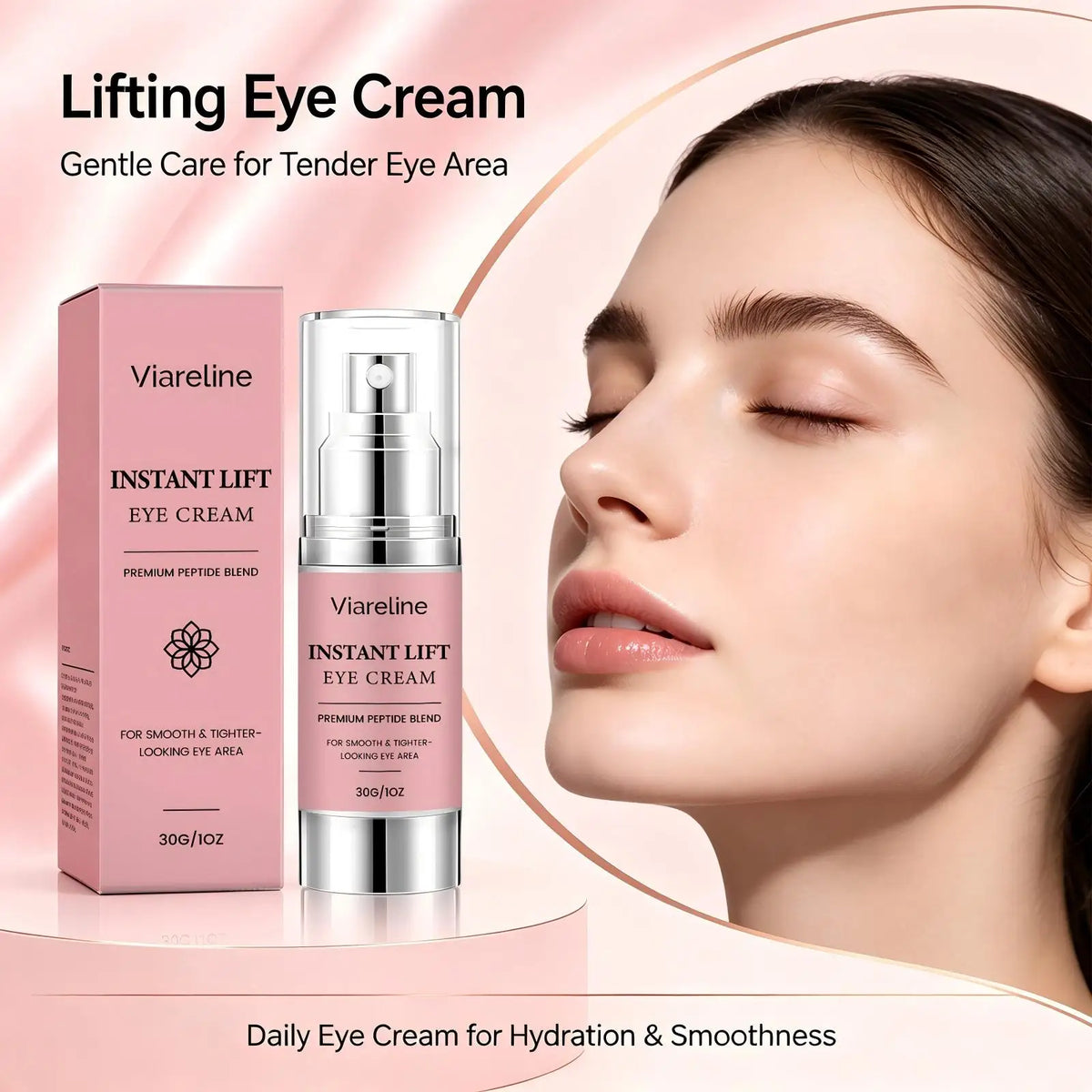 Lifting and Firming Eye Cream for Dark Circles and Fine Lines
