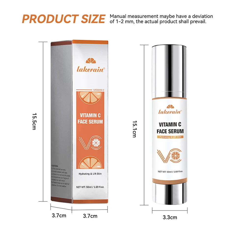 Brightening Vitamin C Face Serum for Hydrated and Firm Skin