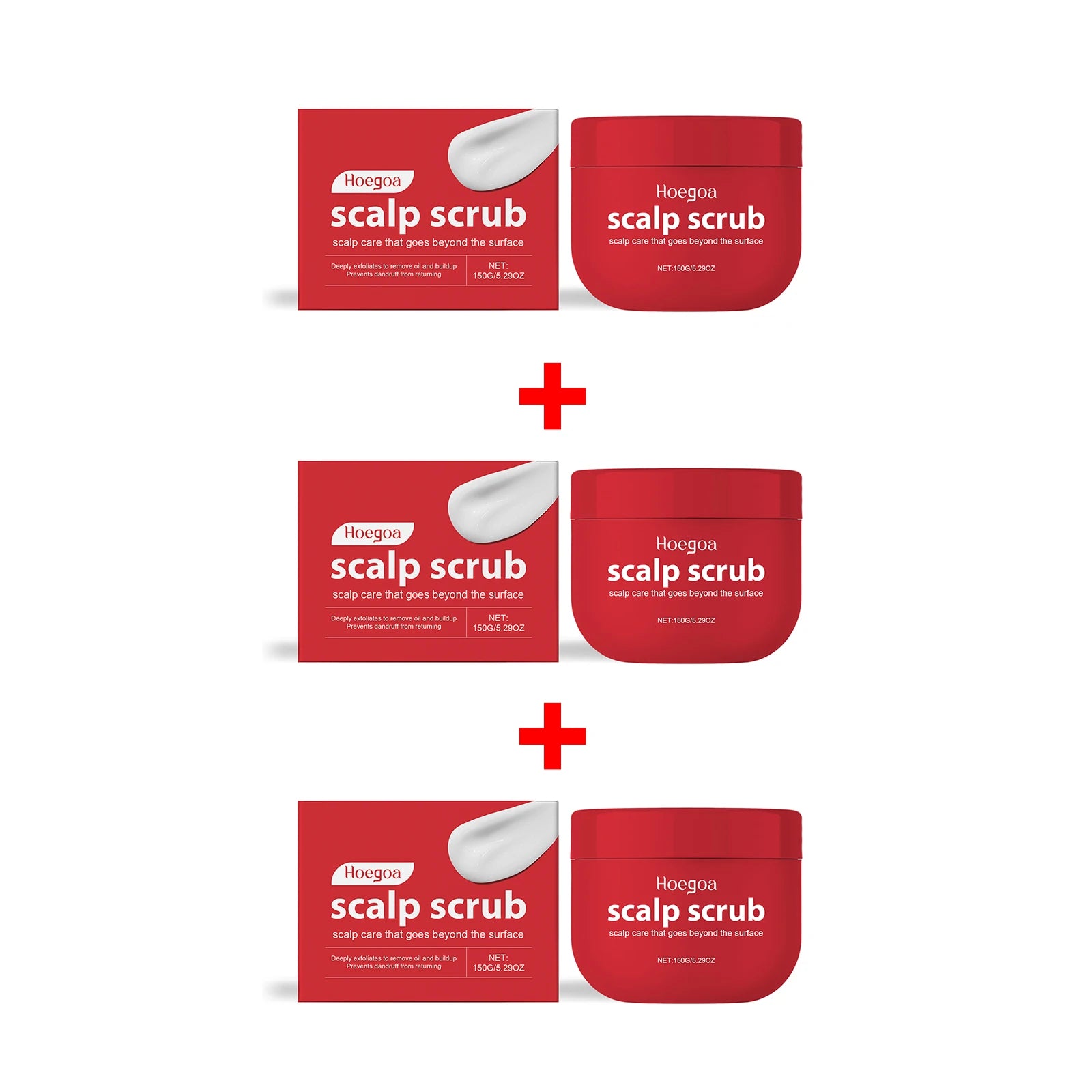 Deep Cleansing Scalp Exfoliator for Dandruff Relief and Oil Control - 15