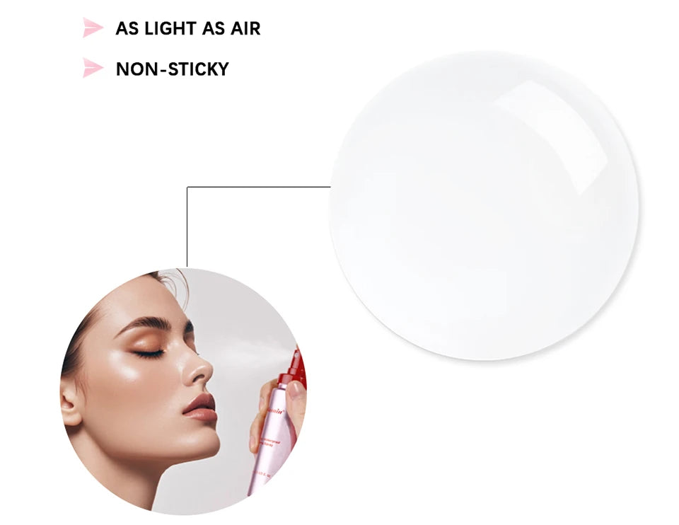 Long-Lasting Mattifying Waterproof Makeup Setting Spray for All Skin Types