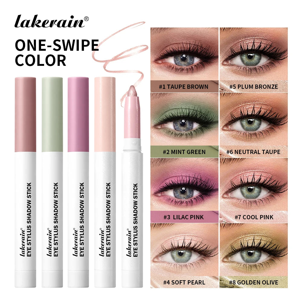 Waterproof Cream Eyeshadow Pencil for Long-Lasting Eye Makeup - 1