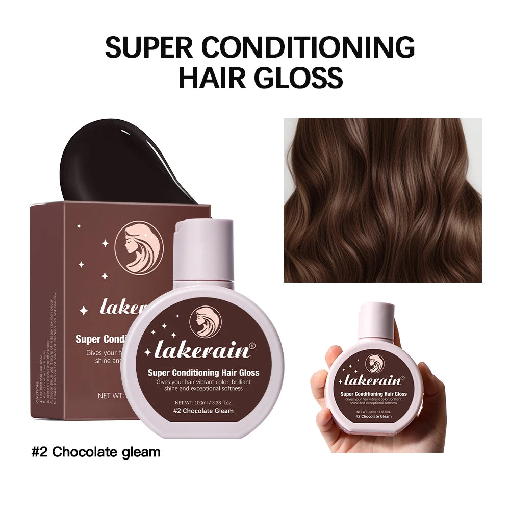 Conditioning Hair Gloss for Vibrant Color and Mirror-Like Shine