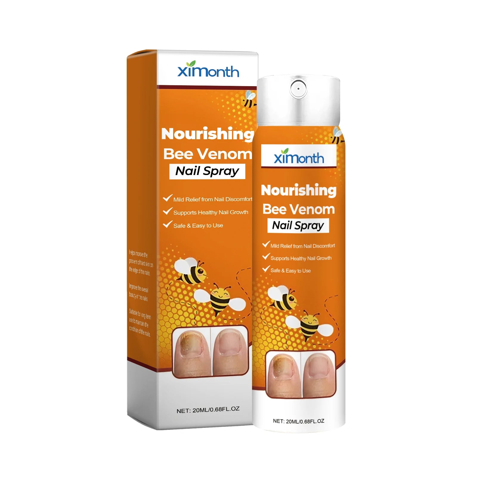 Bee Venom Nourishing Nail Spray for Repairing Brittle and Damaged Nails - 16