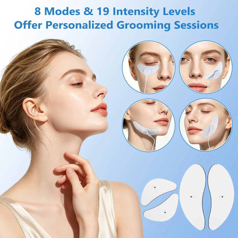 Electric EMS Eye and Facial Muscle Stimulator for Lifting and Anti-Aging