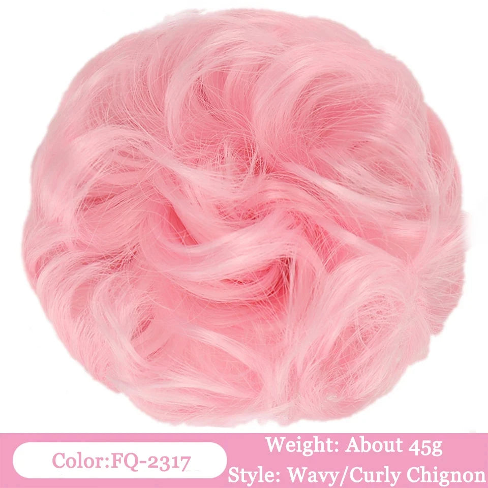 Messy Bun Hair Extension with Elastic Band - 39