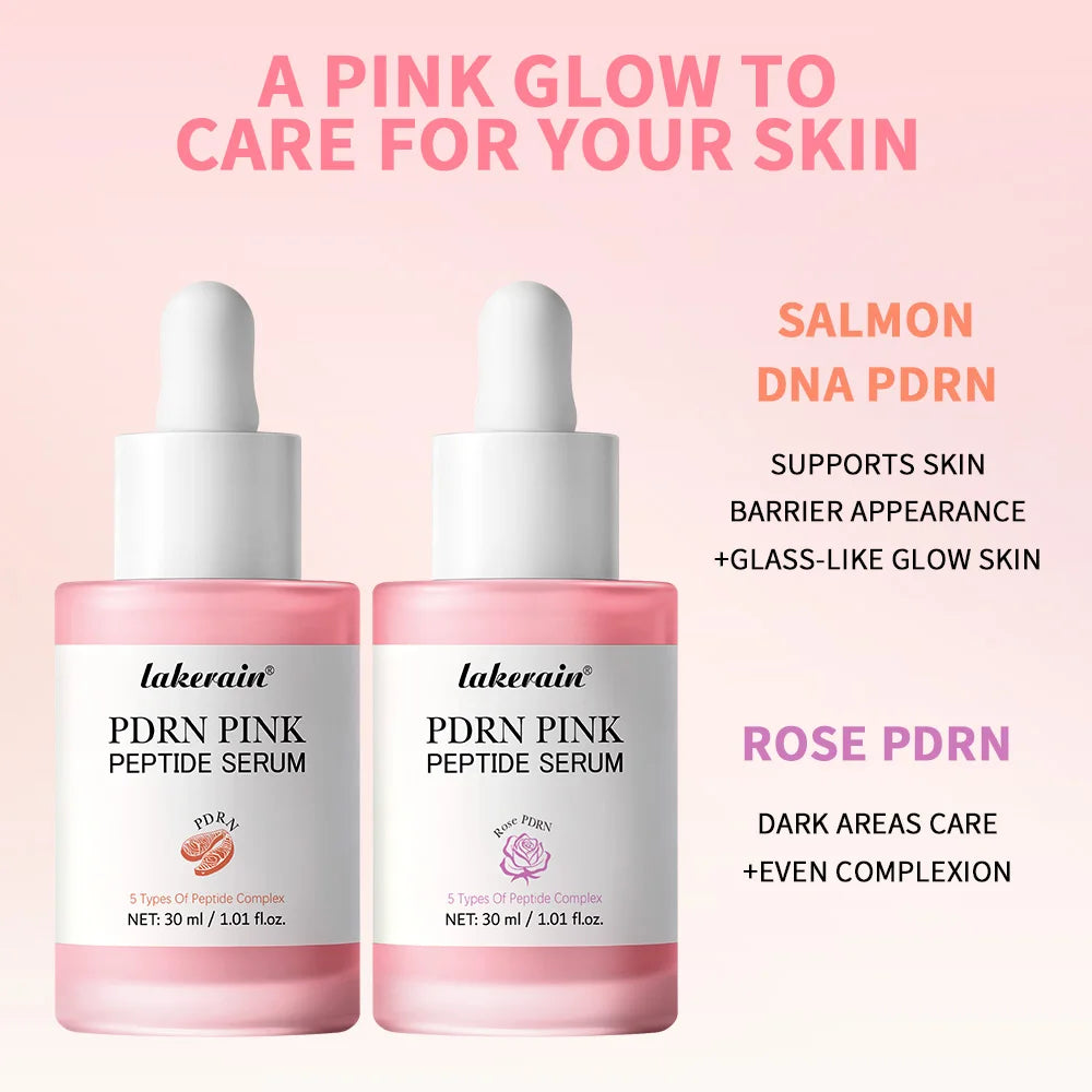 Salmon PDRN Peptide Serum and Collagen Volume Balm Set for Radiant Skin