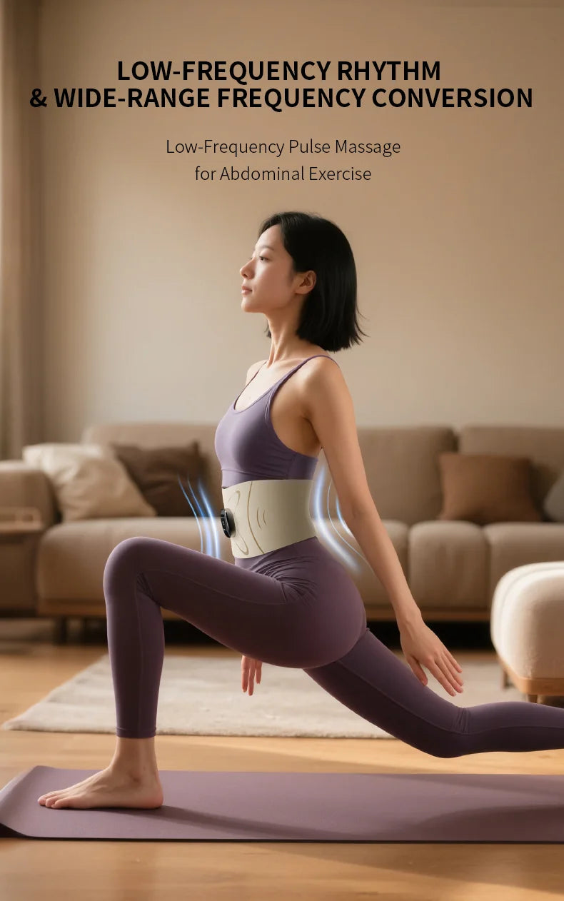 Abdominal Toning and Waist Pulse Massage Belt for Muscle Recovery - 11