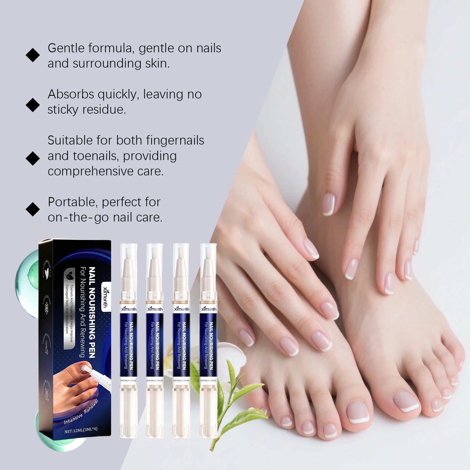 Nail Repair and Cuticle Nourishing Pen for Damaged and Brittle Nails - 19