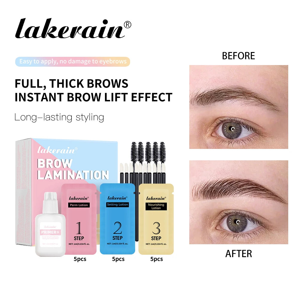 Professional Brow Lamination Kit for Fuller and Thicker Eyebrows - 2
