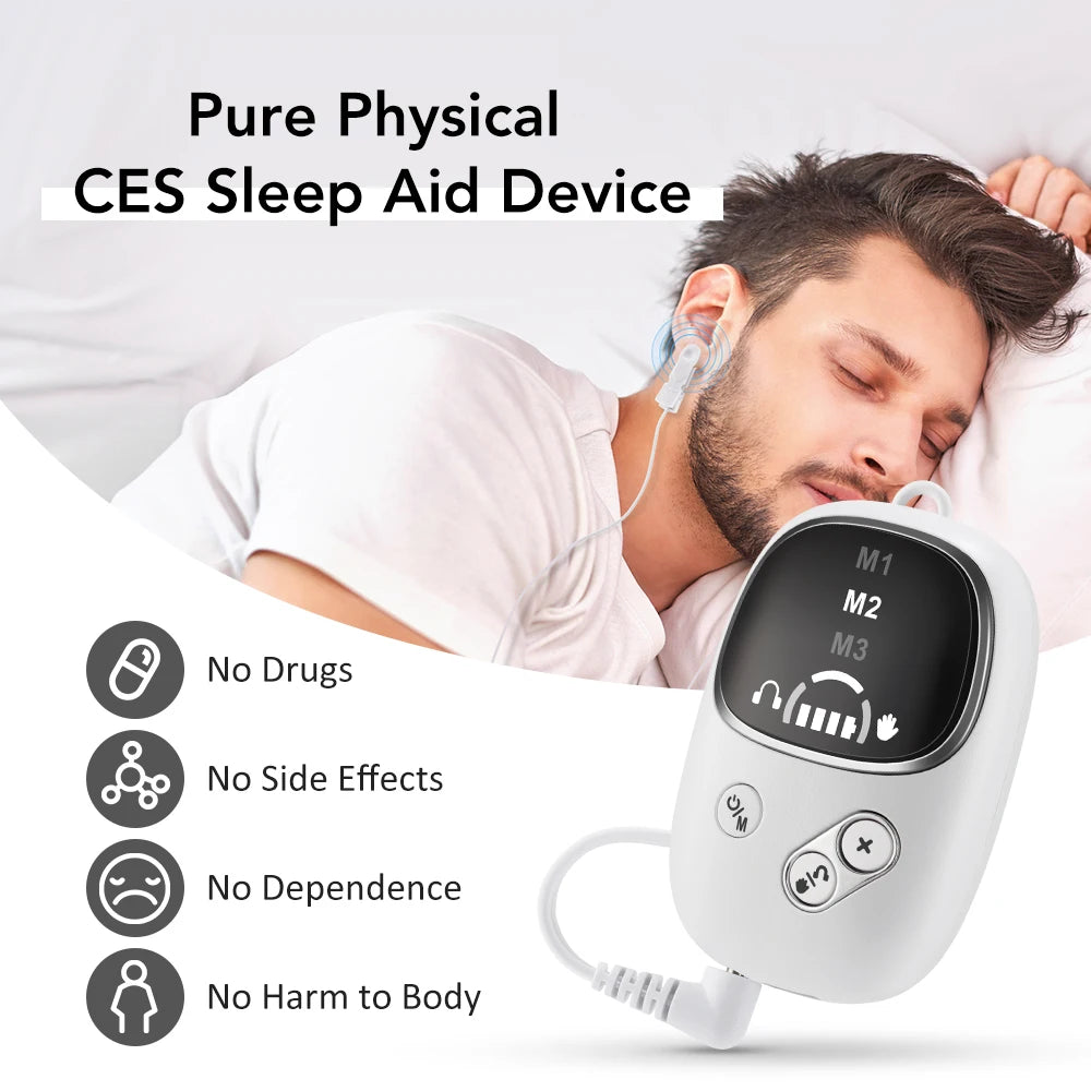 Handheld CES Sleep Aid Device for Insomnia and Anxiety Relief - 2