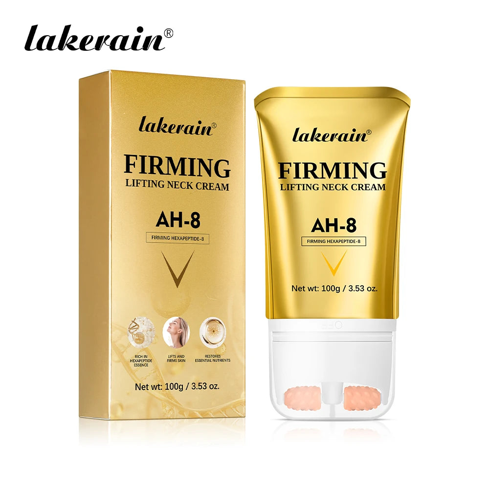 Firming and Lifting Neck Cream with Built-in Roller for Smooth Skin - 21