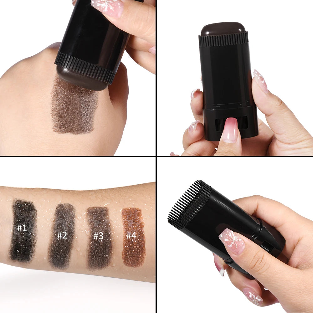 Instant Gray Hair Root Touch-Up Stick for Natural Color Coverage - 5