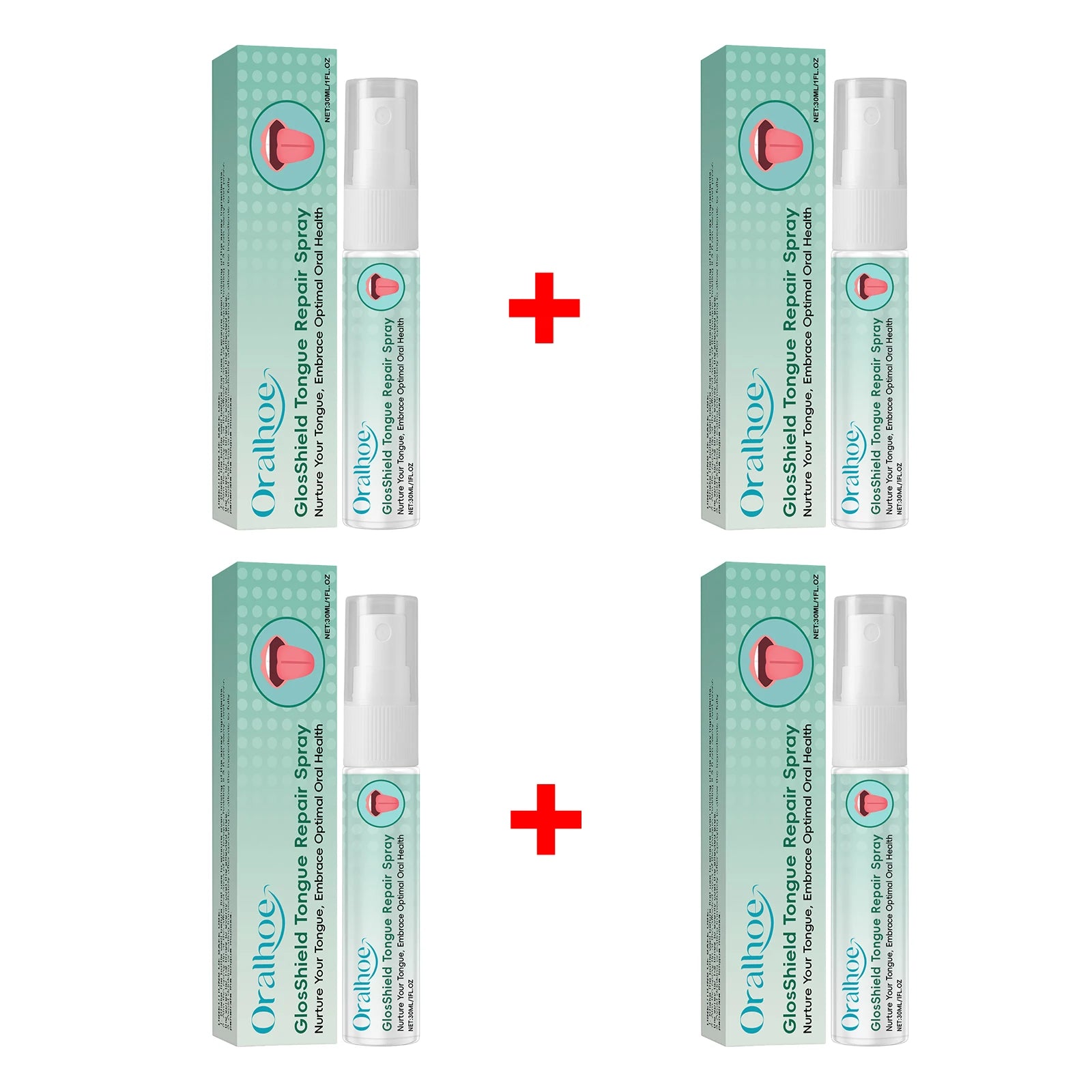 Refreshing Tongue Repair Spray for Oral Hygiene and Bad Breath Relief - 16