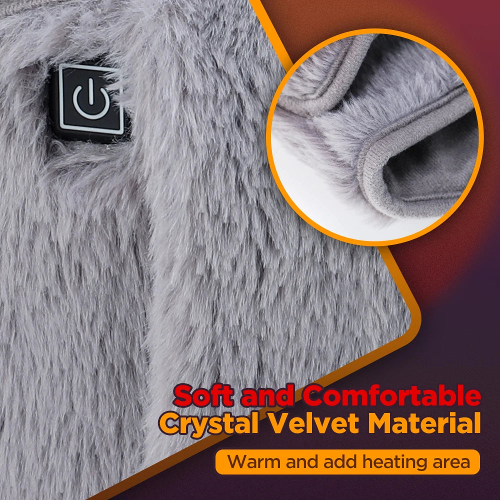 Electric Heated Waist Warmer Belt for Menstrual Cramp Pain Relief