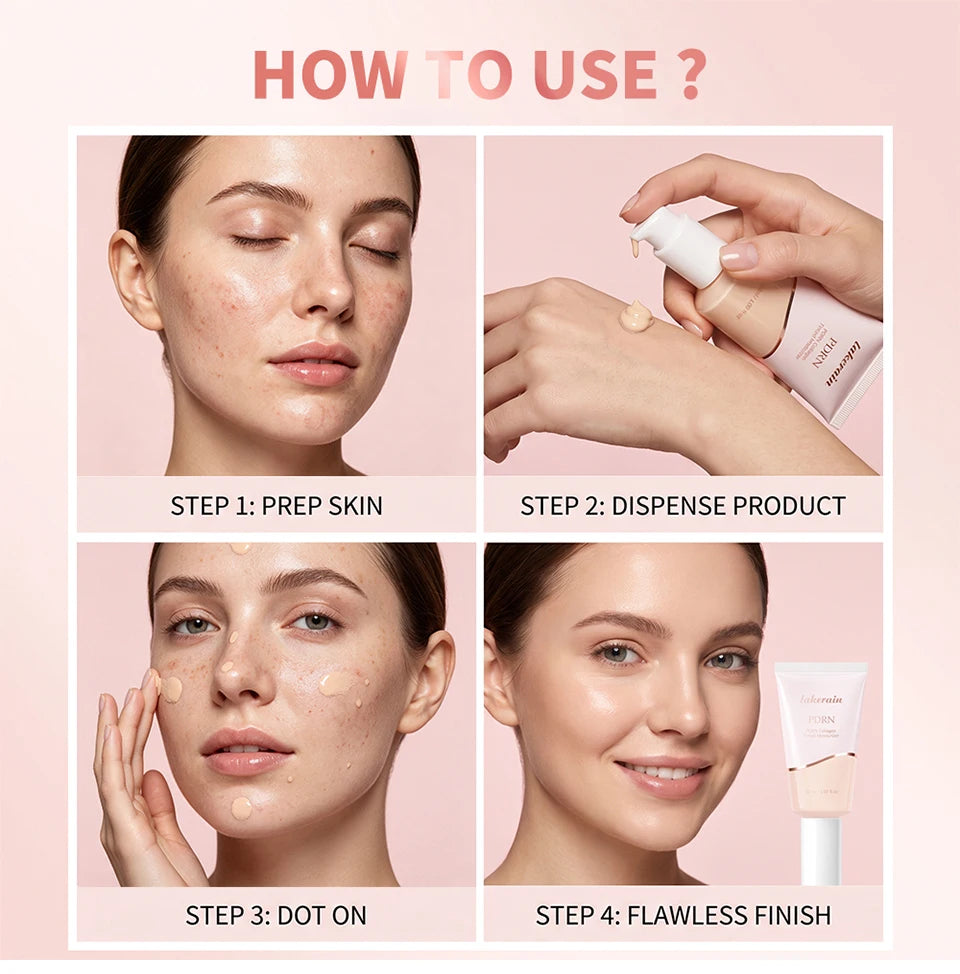 PDRN Collagen Tinted Moisturizer for All-Day Radiant Skin and Coverage