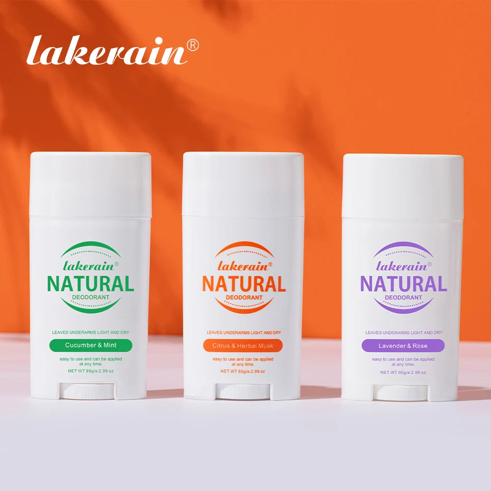 Natural Long-Lasting Solid Deodorant Stick for Fresh Underarm Care - 2