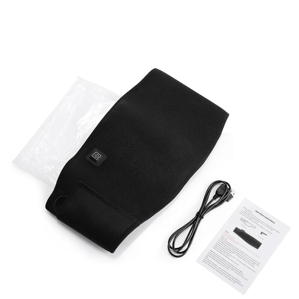 Red Light Therapy Heating Belt for Back Pain and Menstrual Cramp Relief