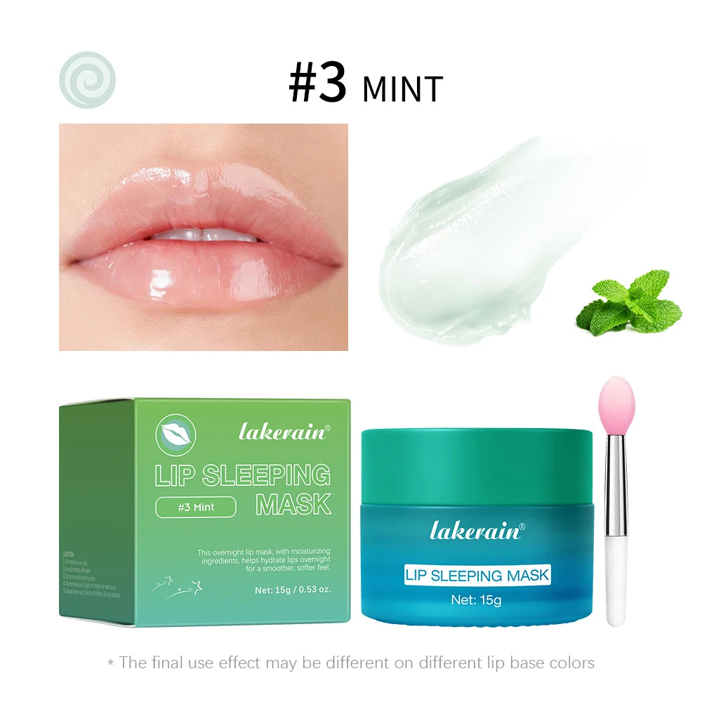 Dual-Color Hydrating Lip Sleeping Mask for Dry and Cracked Lips - 29