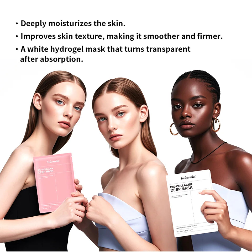 Bio-Collagen Deep Hydrating Face Mask for Pore Tightening and Glow - 12
