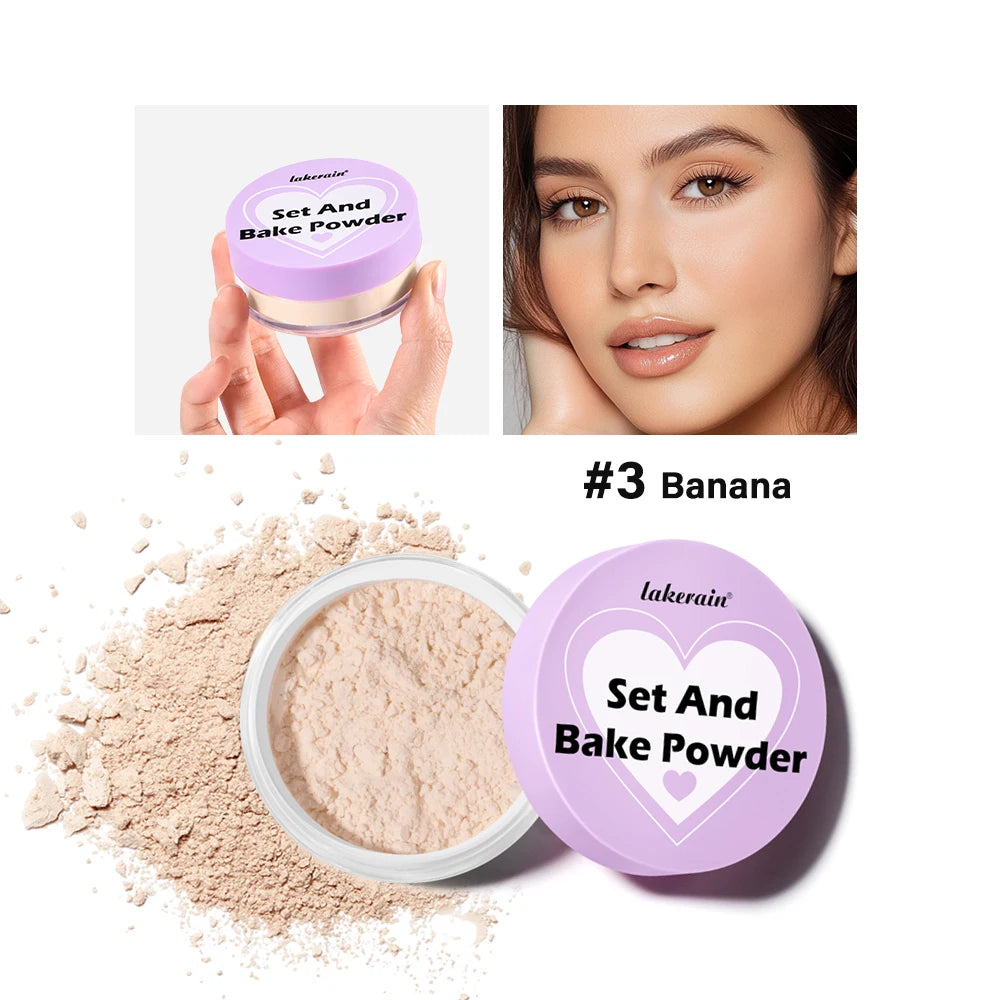 Oil Control Loose Setting Powder for Flawless Matte Finish Makeup - 30