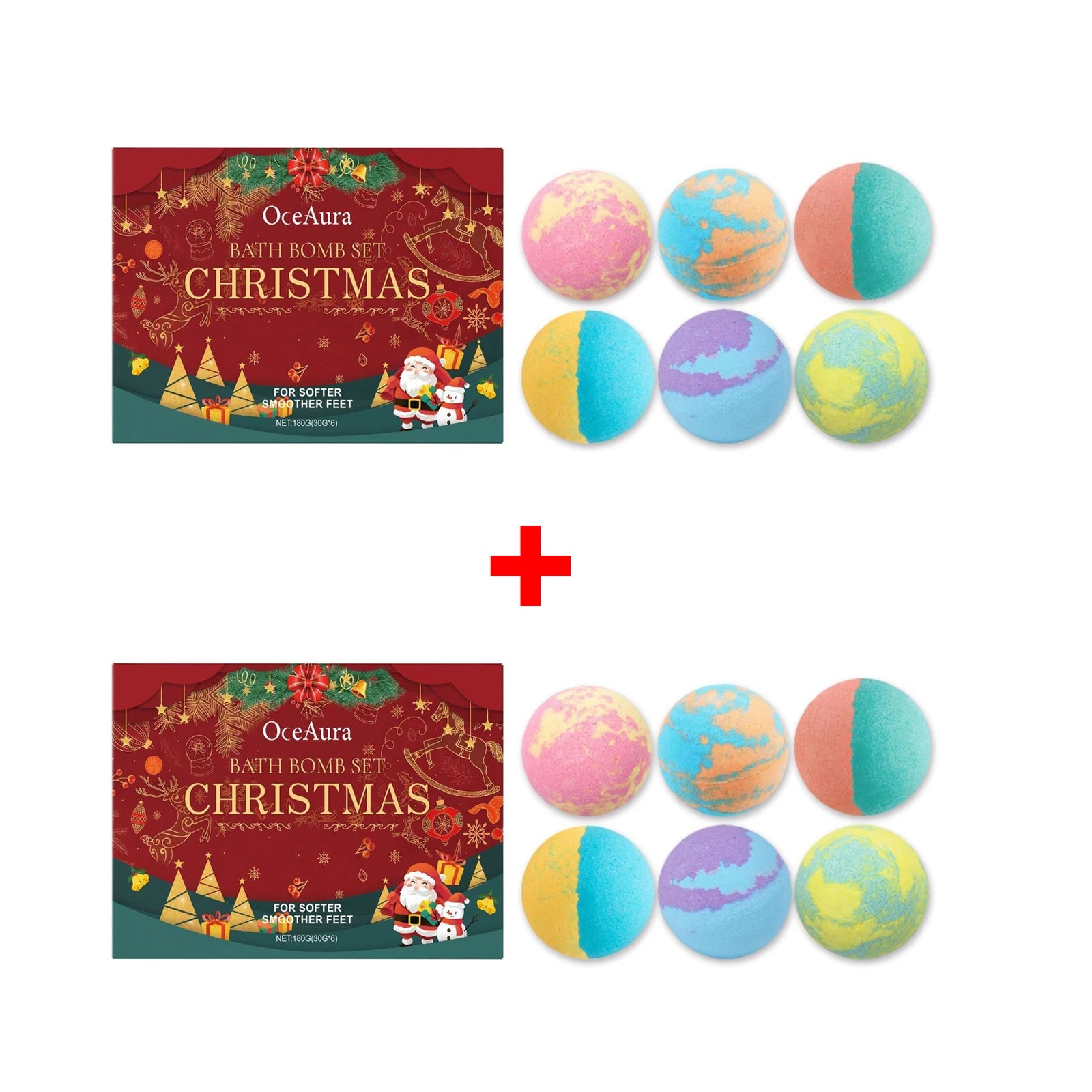 Scented Surprise Bath Bomb Gift Set for Kids and Adults - 14