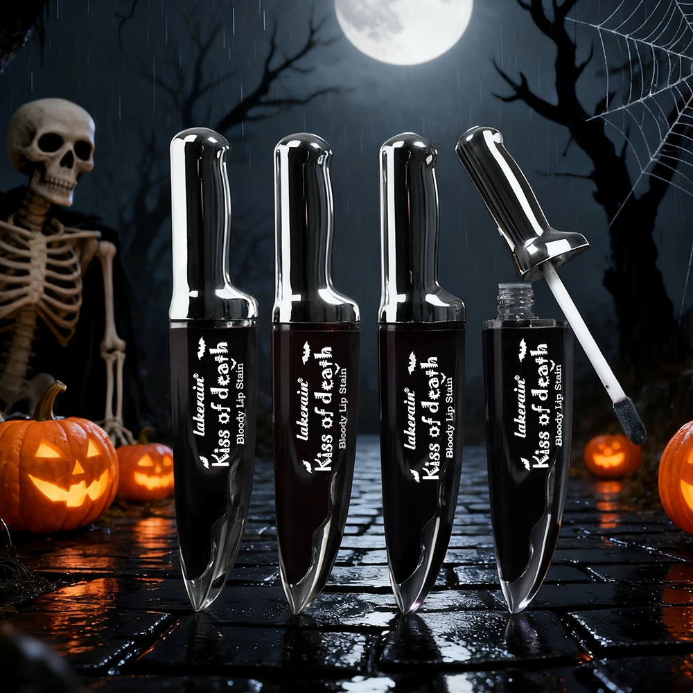 Bloody Lip Stain Set for Gothic Halloween Makeup and Costume Parties