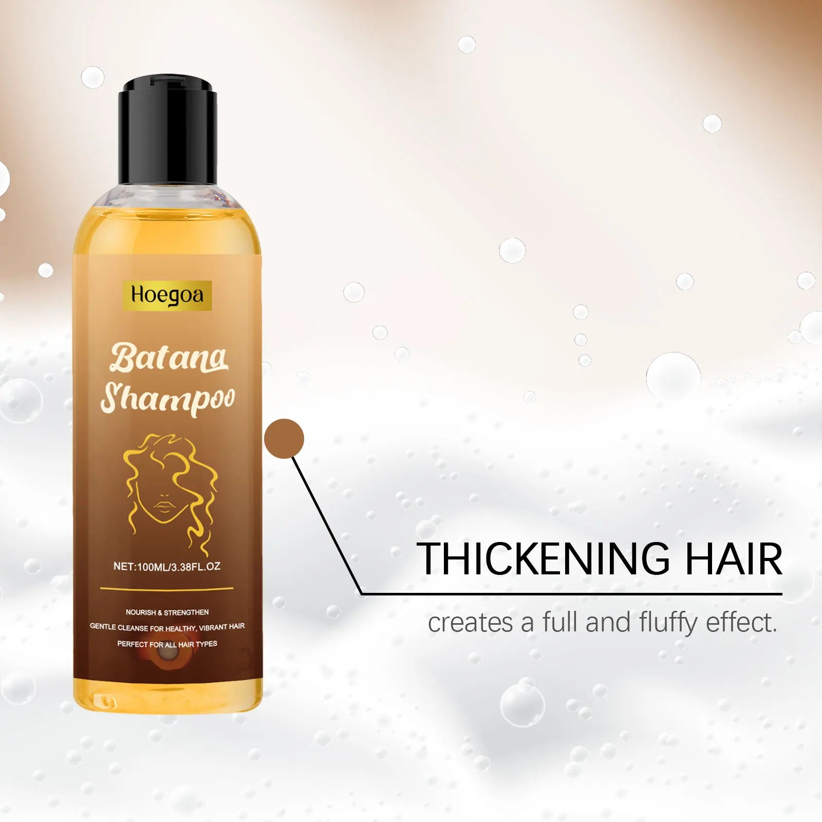 Batana Oil Hair Growth Shampoo for Scalp Treatment and Damage Repair - 10