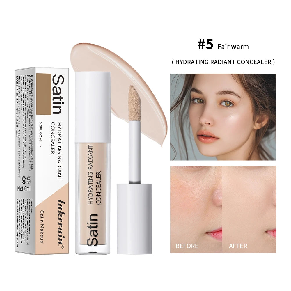 Full Coverage Matte Finish Liquid Concealer for All Skin Types - 21