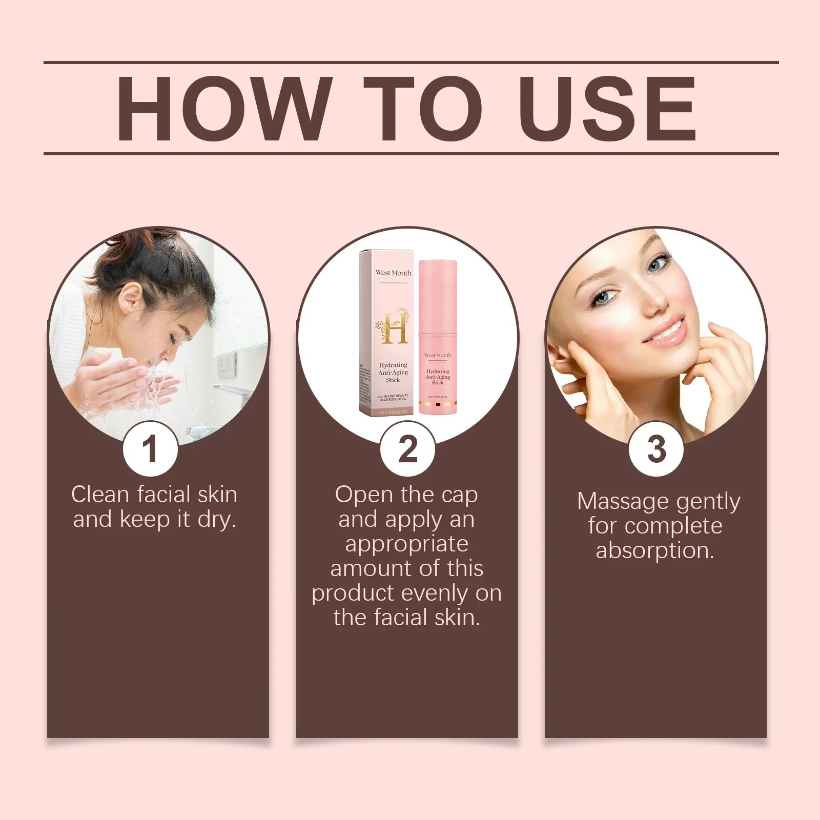 Collagen Anti-Aging Moisturizing Balm Stick for Face Wrinkle Reduction - 23