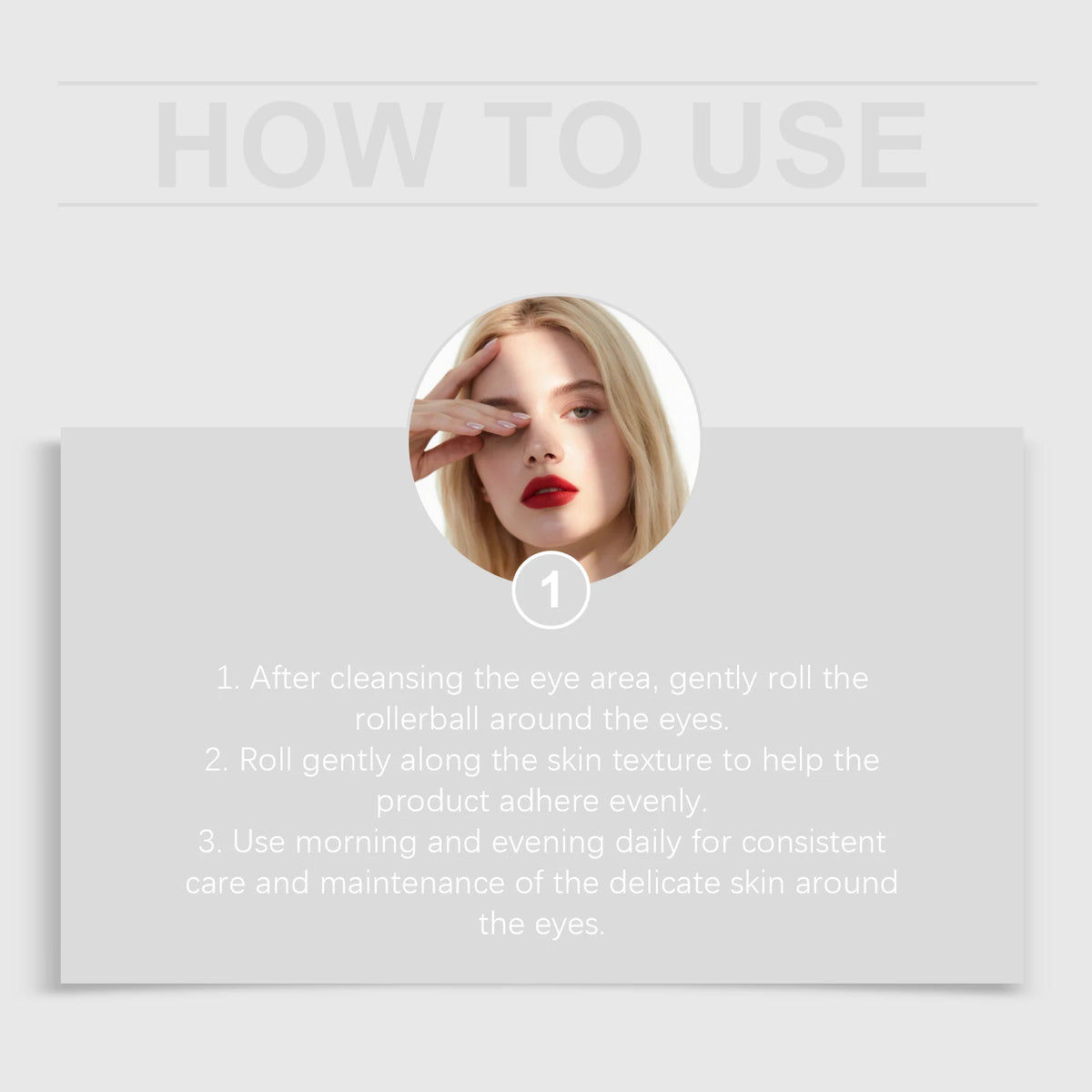 Firming Eye Cream for Dark Circles and Fine Lines Puffiness Relief