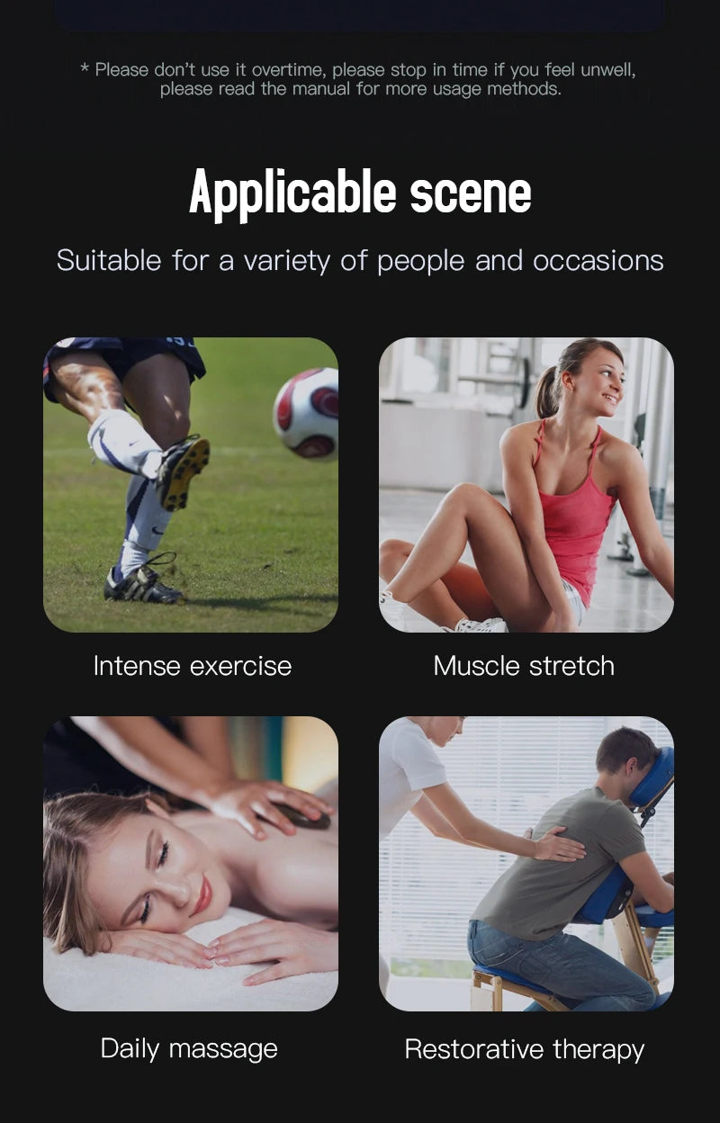 Electric Muscle Scraper Massager for Deep Tissue Relief and Recovery - 18
