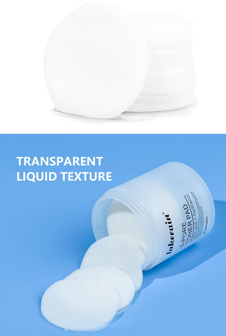 Pore Refining Toner Pad and Peptide Facial Serum Set for Glowing Skin - 12