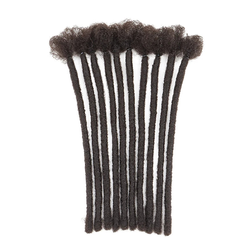 8-Inch Handmade Synthetic Dreadlock Extensions for Men and Women - 10