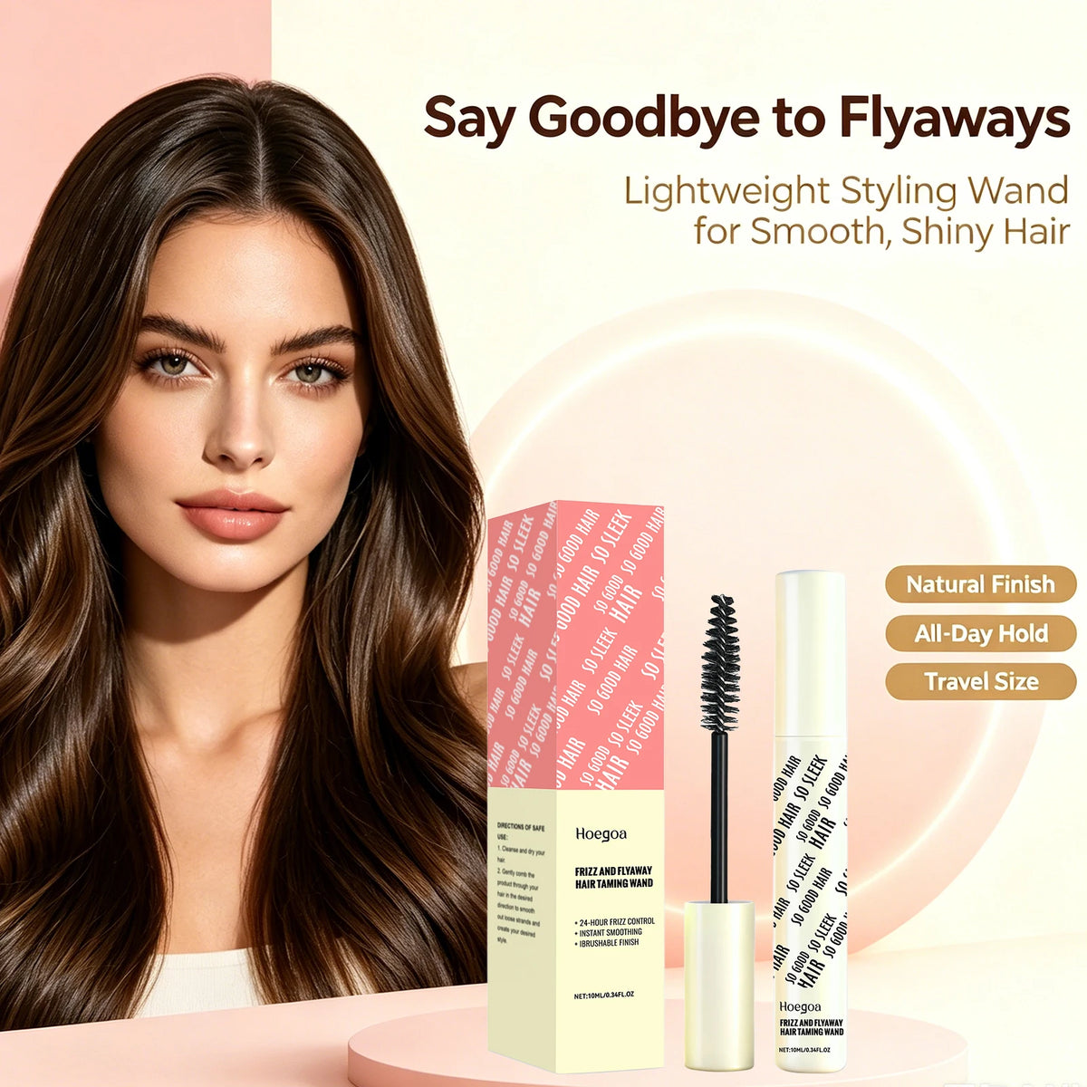 Anti-Frizz Hair Finishing Stick for Sleek and Polished Styles
