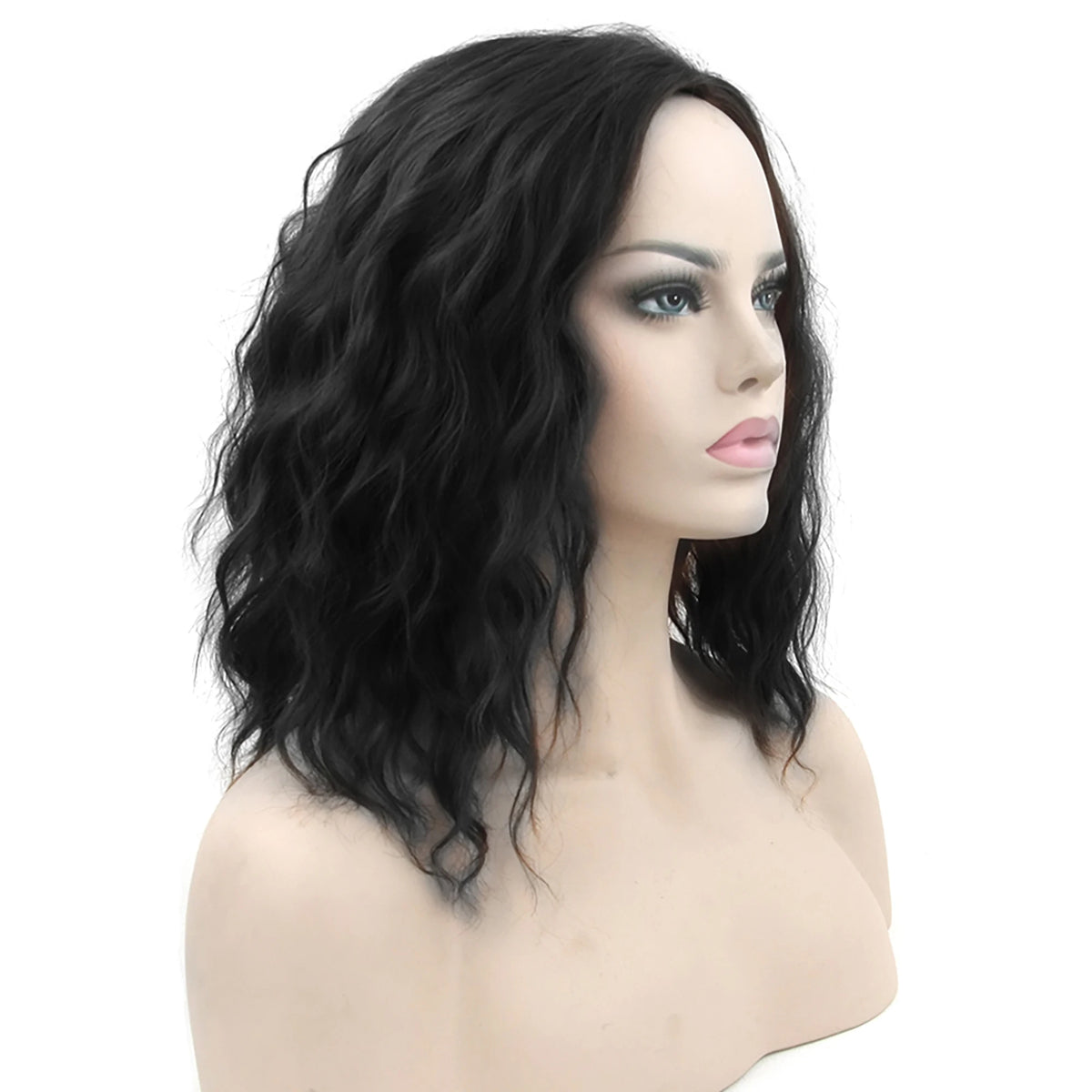 Short Curly Bob Wig for Daily Wear or Cosplay