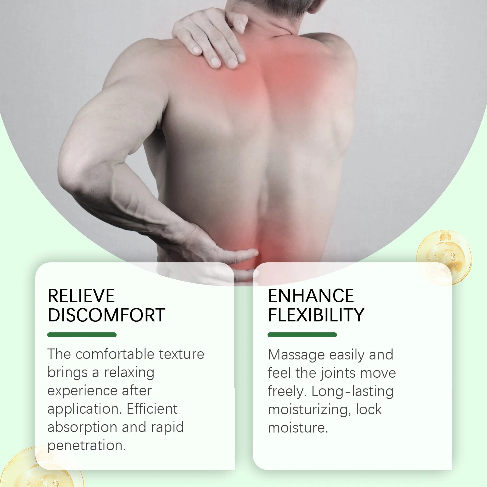 Herbal Muscle and Joint Relief Massage Balm for Daily Body Recovery - 8