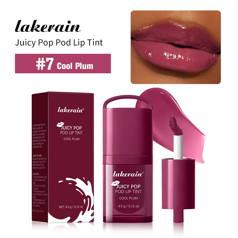 Juicy Pop Pod Lip Tint for Long-Lasting Hydration and High-Shine Finish - 25