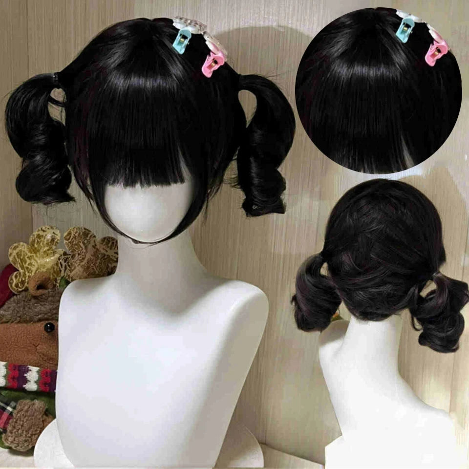 Short Natural Wave Cosplay Wig for Daily Wear - 28