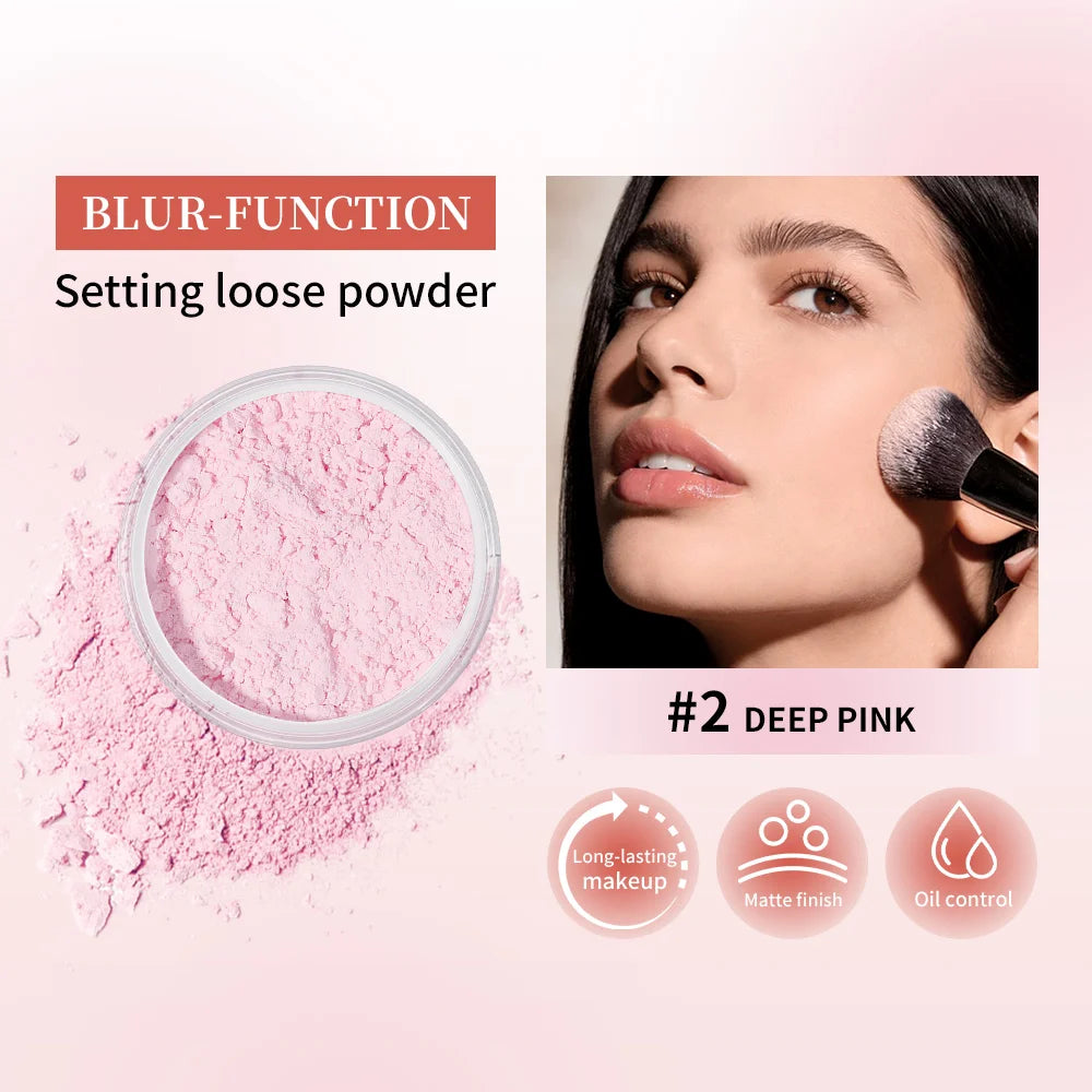 Oil-Control Matte Setting Powder for Long-Lasting Flawless Makeup - 3