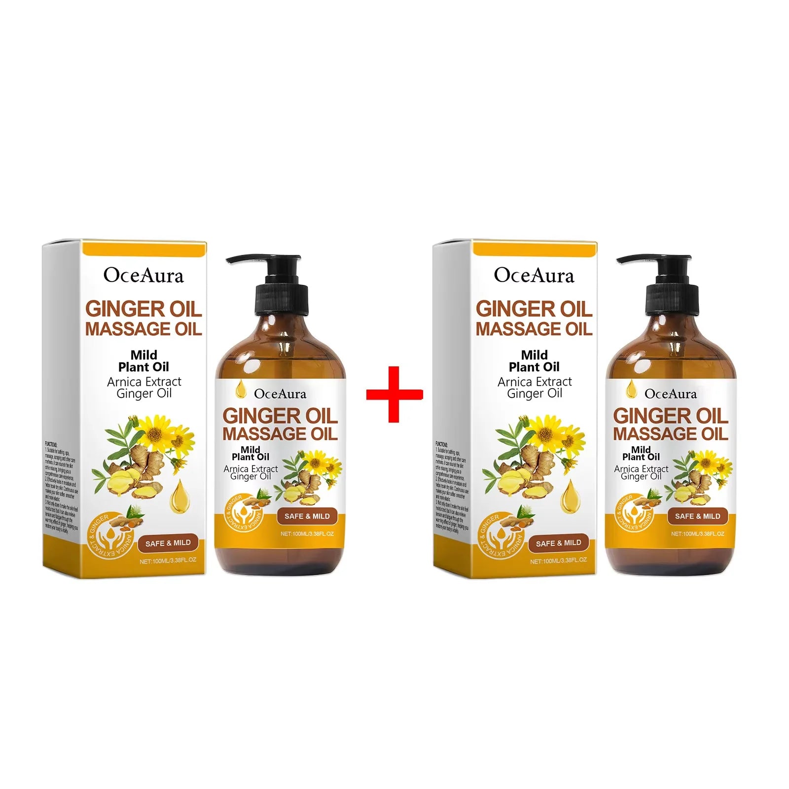 Ginger Essential Massage Oil for Muscle Relief and Skin Nourishment - 19