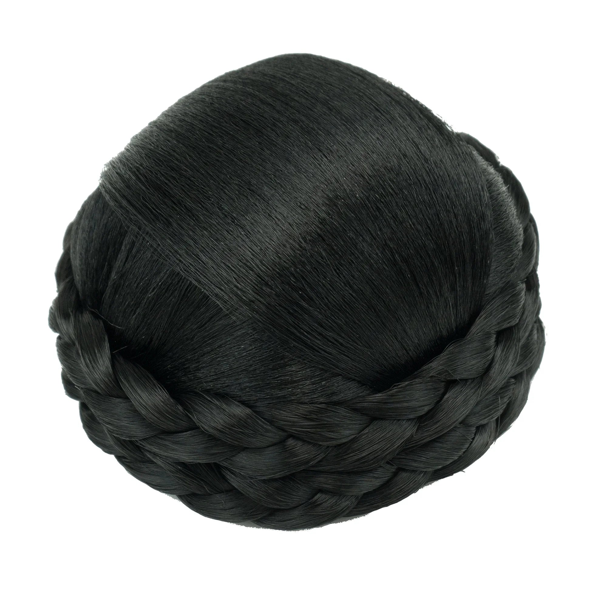 Braided Chignon Hair Bun Extension for Elegant Updos and Everyday Styling - 10