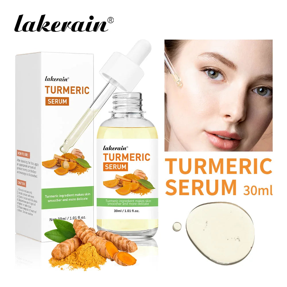 Brightening Kojic Acid and Turmeric Face Serum for Even Skin Tone - 22