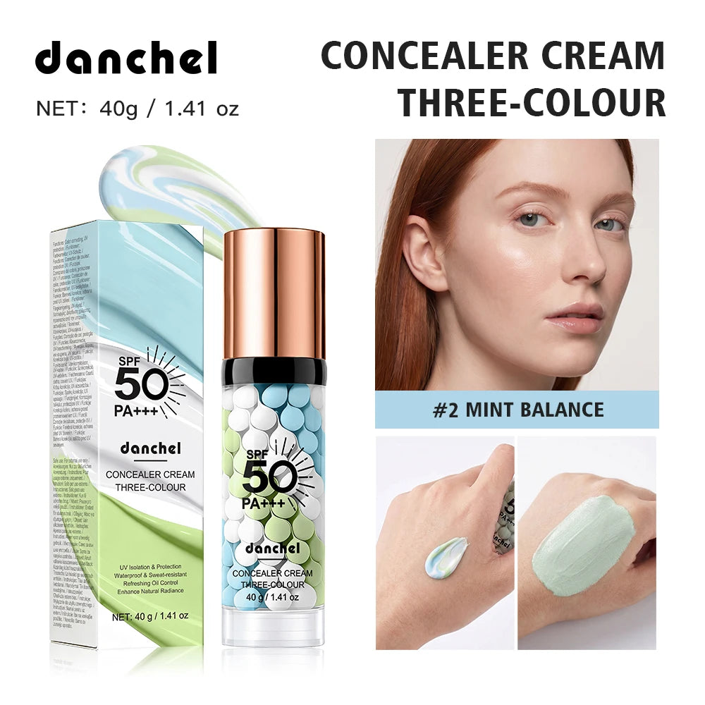 3-Color Correcting Concealer and Makeup Primer with SPF 50 - 20
