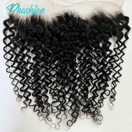 Water Wave Lace Frontal and Closure for Natural Hair Styles