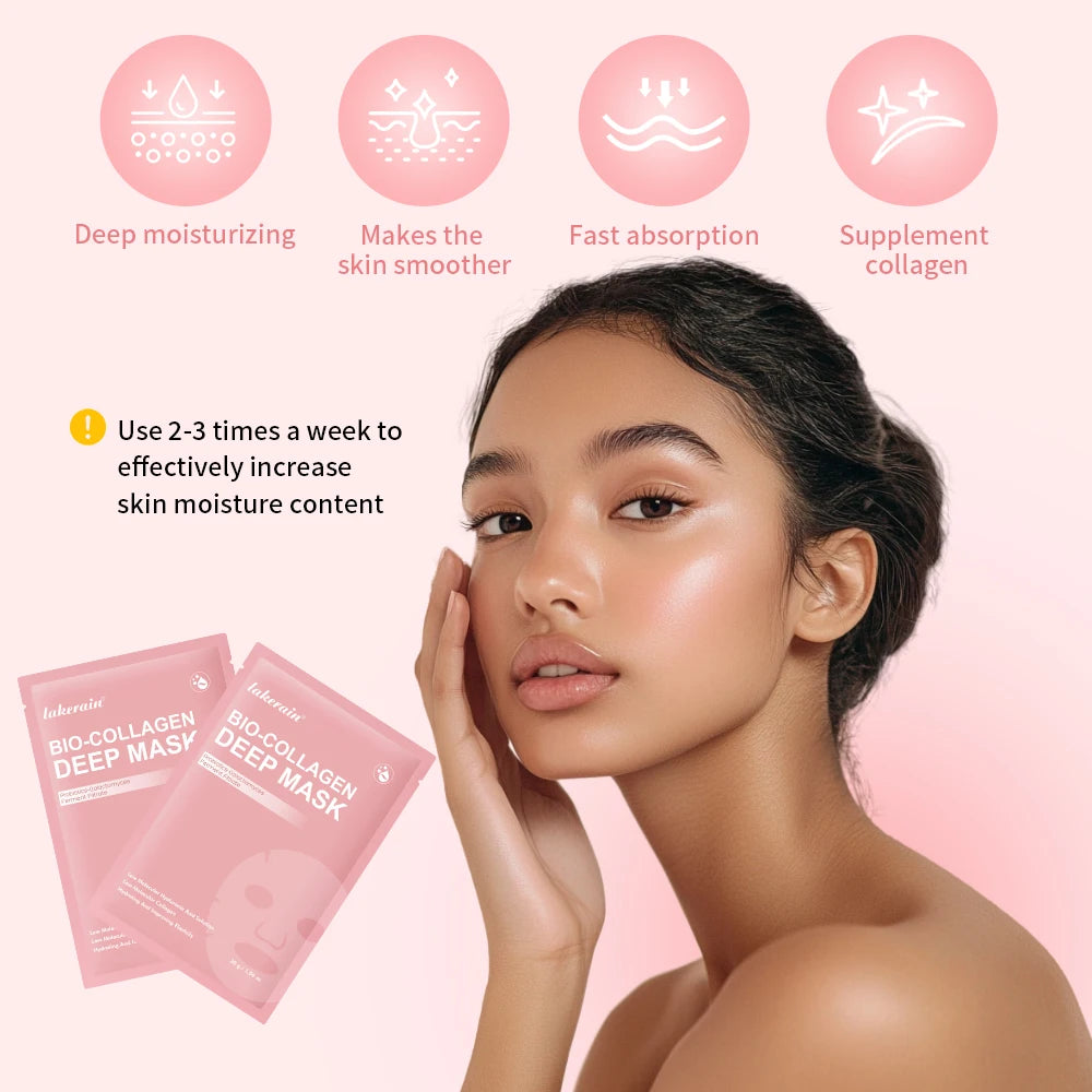 Bio-Collagen Deep Hydrating Overnight Face Mask for Radiant Skin