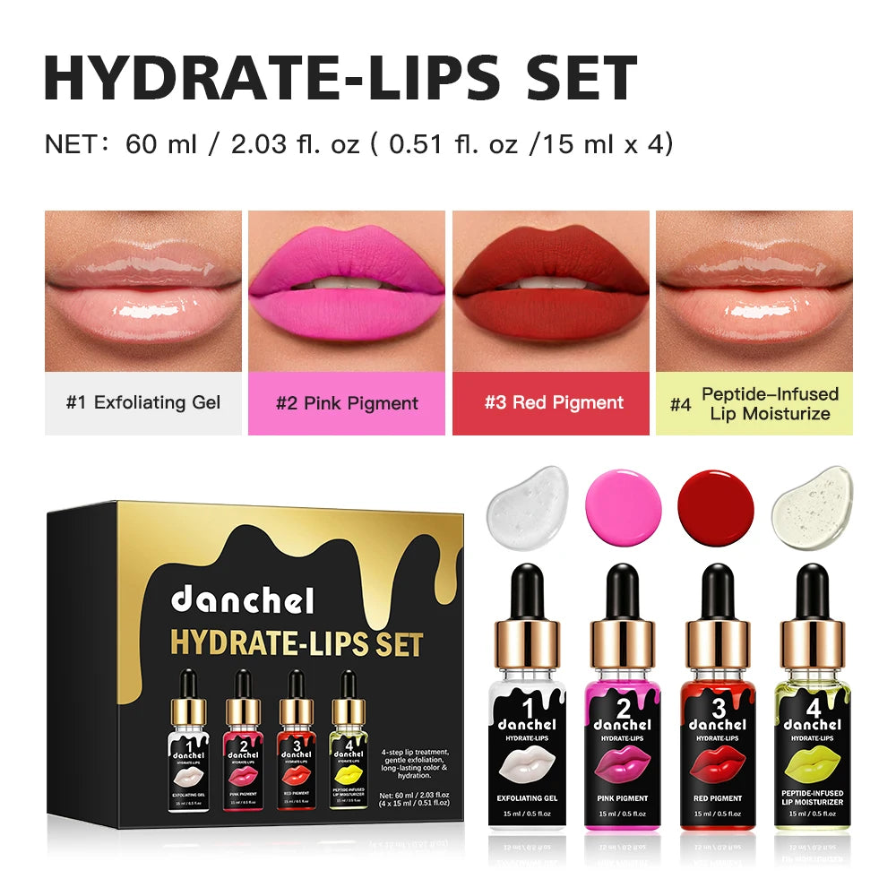 4-Step Complete Lip Care and Hydration Treatment Set - 22
